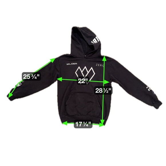 WILDER Wheels Tier C Limited Hoodie Sweatshirt Authentic Wagmi Wiami Large - Picture 2 of 8